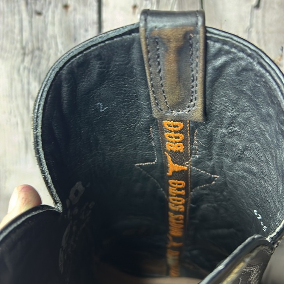 Men’s Soto western cowboy boots, black, size 7.5. In excellent condition - Picture 7 of 12